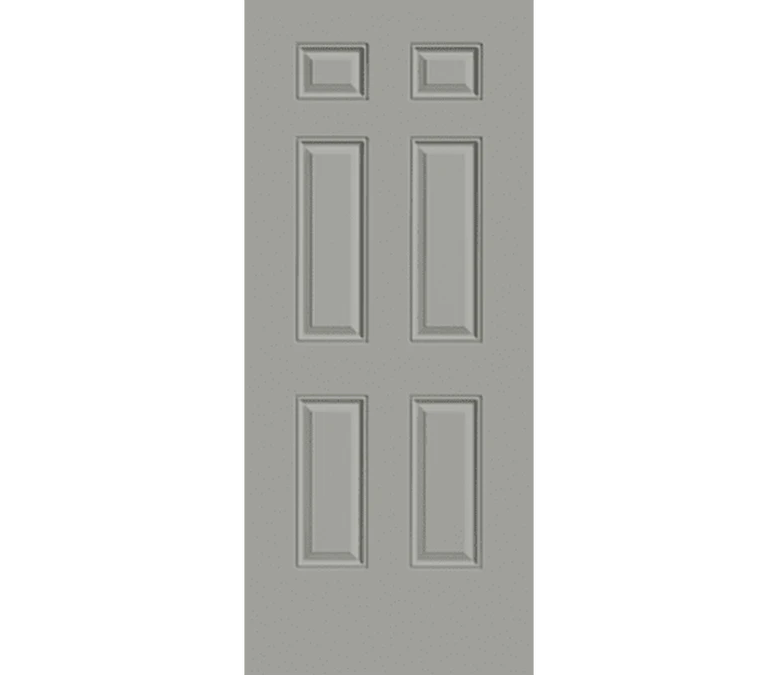 Naperville 6 Panel Steel Entry Door