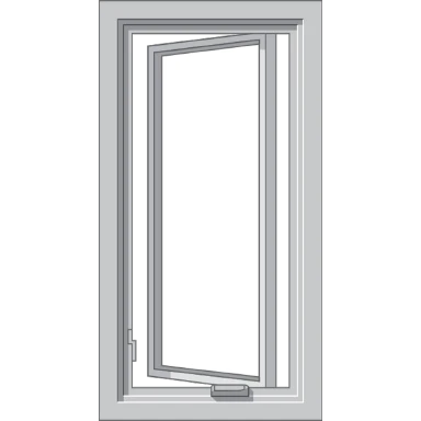 Naperville Pella Hurricane Shield Series Vinyl Casement Window