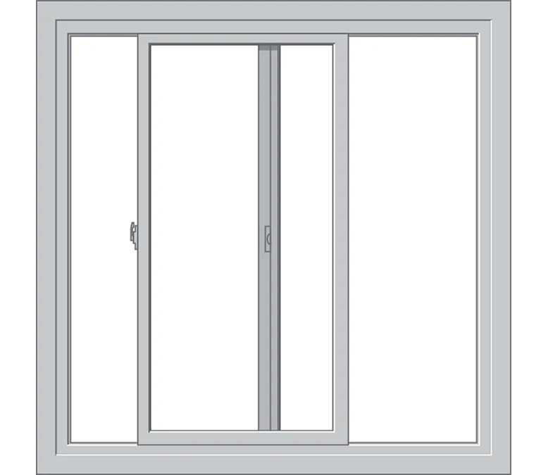 Naperville Pella Hurricane Shield Series Vinyl Sliding Window