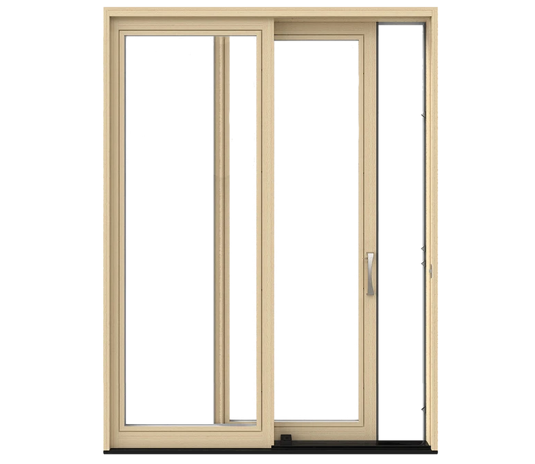 Naperville Pella Lifestyle Series Wood Sliding Patio Doors